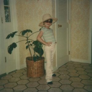 Little Fashionista dreaming France-Megan age 7